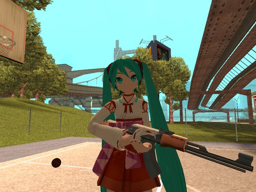 Project Diva F2nd - Hatsune Miku (Shrine Maiden)