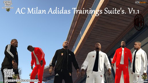 AC Milan Adidas Trainings Suite's V1.1