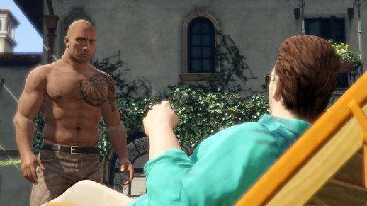 Dwayne Johnson and Michael Madsen [Player Mod]