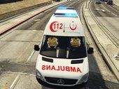 Mercedes Sprinter Turkish Ambulance