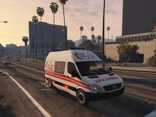 Mercedes Sprinter Turkish Ambulance