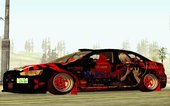 Mitsubishi Lancer Evolution X With Ken Kaneki Itasha