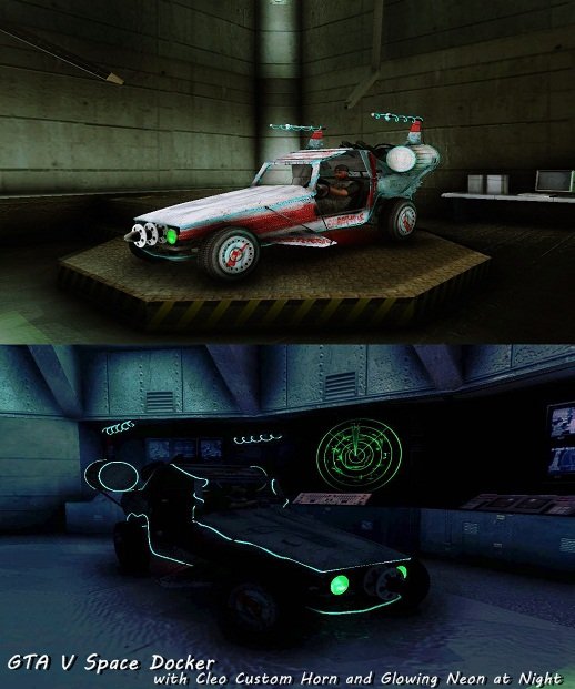 GTA V Space Docker with Custom Horn Mod