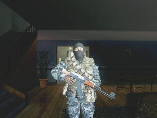 COD BO Russian Spetznas Flak MP