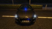 Peugeot 508 Police Nationale banalisée (Unmarked Police)