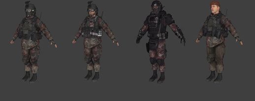 COD MW2 Russian Paratroopers