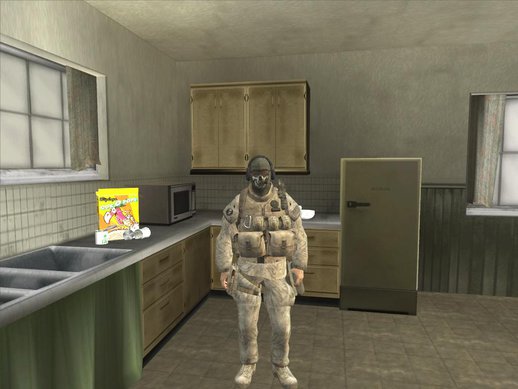 CoD MW2 Ghost Model Hack Pack