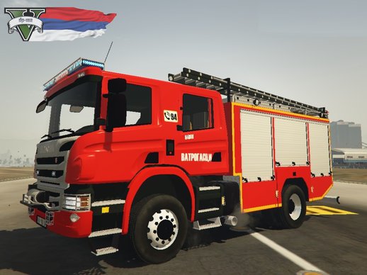 SCANIA Firetruck (Serbia) - Vatrogasci (Srbija) - [Replace]