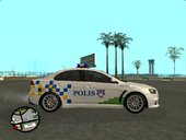 Mitsubishi Lancer Evolution X Malaysia Police