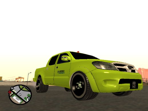 Toyota Hilux Harimau Airports V2 (Green Variant)