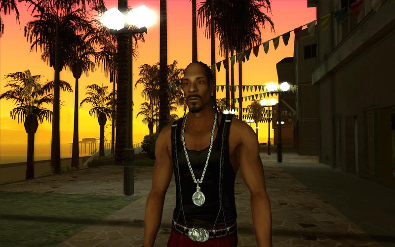 Download Snoop Dogg from the game Def Jam Fight For NY for GTA San Andreas