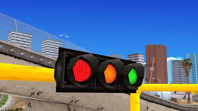  GTA San Andreas N A P Real Traffic Light Texture For 