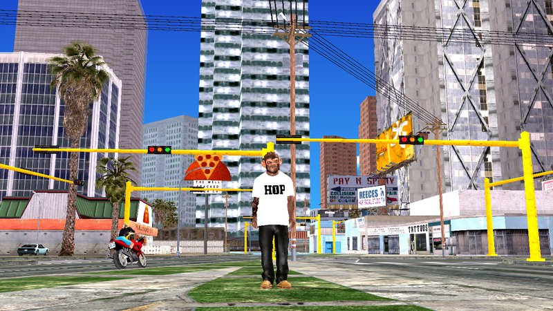  GTA  San Andreas N A P Real Traffic Light  Texture For 