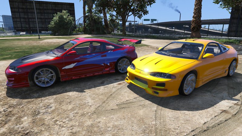 Gta 5 1995 Mitsubishi Eclipse Gsx Mod ED2