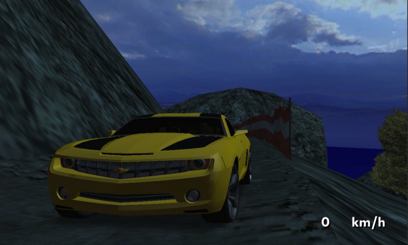GTA San Andreas Chevrolet Camaro Bumblebee only Dff for 