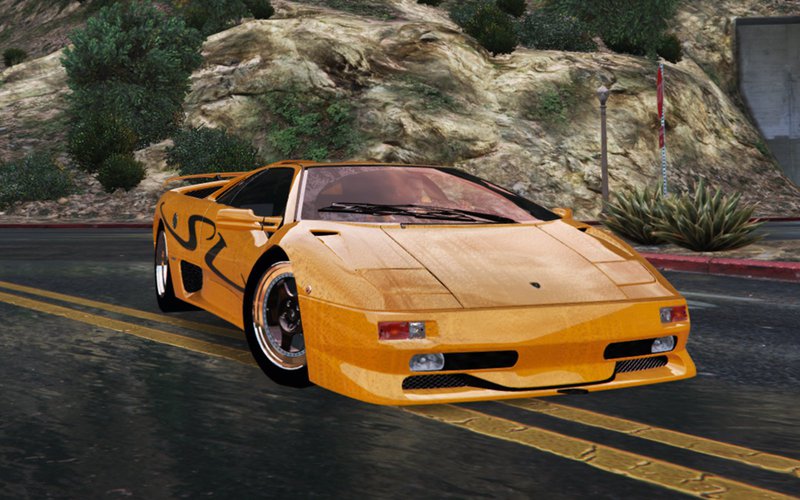 Gta 5 Lamborghini Diablo Sv 1997 Add On Replace