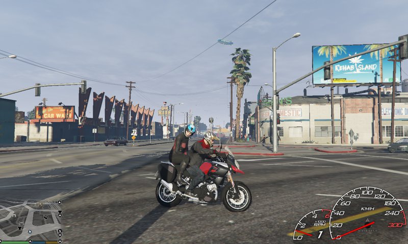 GTA 5 Suzuki V-Storm 1000 2013 Grand Tourer Mod - GTAinside.com