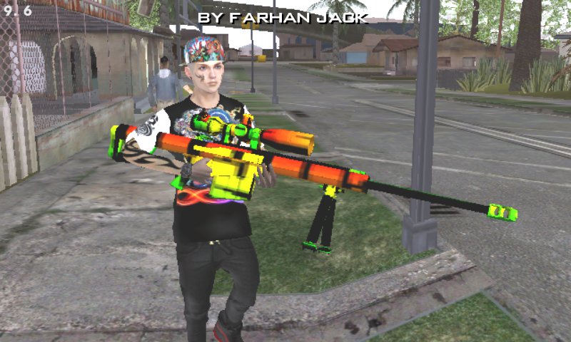 GTA San Andreas Sniper Dff Only No Txd For Mobile Mod 