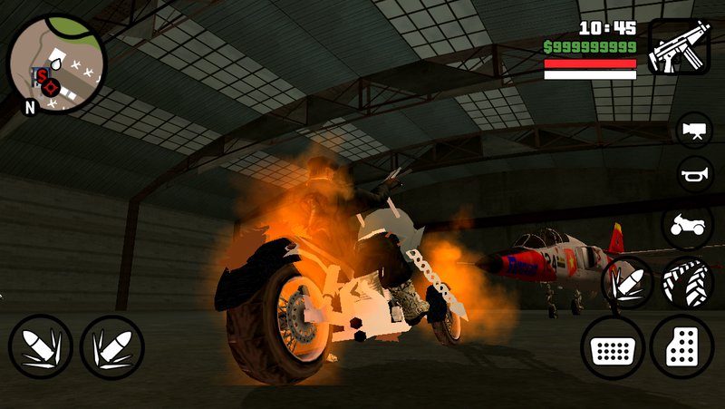  GTA San Andreas Ghost Rider Mods for GTA SA Mobile iOS 
