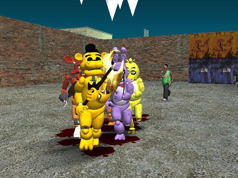 GTA San Andreas Five Night's At Freddy's Mod Mod 