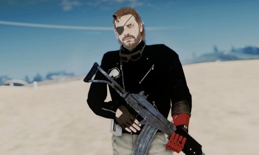 Metal Gear Solid V Phantom Pain Venom Snake Leather Jacket