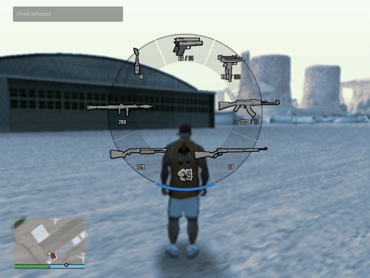 GTA V HUD - San Andreas Icons