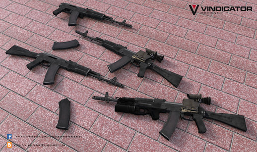 AK74m Pack (For Modern Russian soldiers pack)