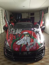 Honda Accord 2011 [Hatsune Miku Senbonzakura Itasha]