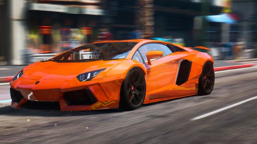 2015 Lamborghini Aventador [Liberty Walk | HQ | Animated Engine | Livery | Tunable | AutoSpoiler] 