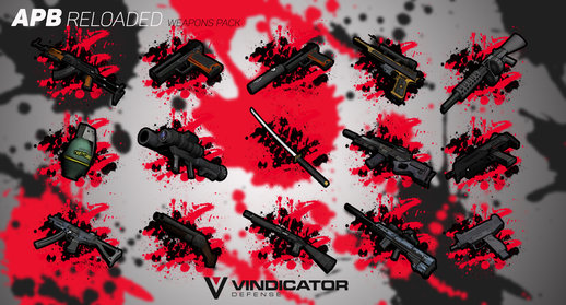APB Reloaded Weapons Pack