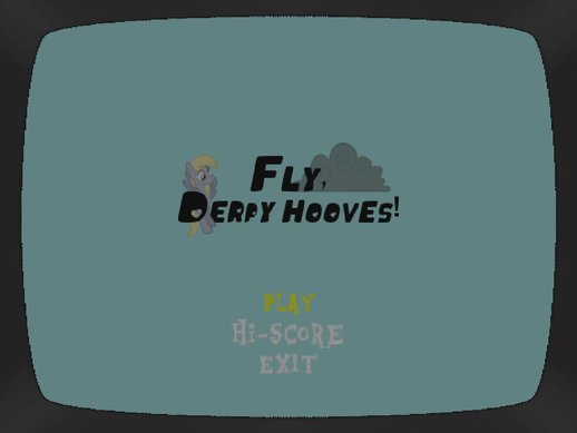 Fly, Derpy Hooves MLP (Let's get ready to bumble arcade game texture & music change)