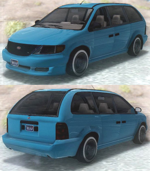 GTA V Vapid Minivan Custom