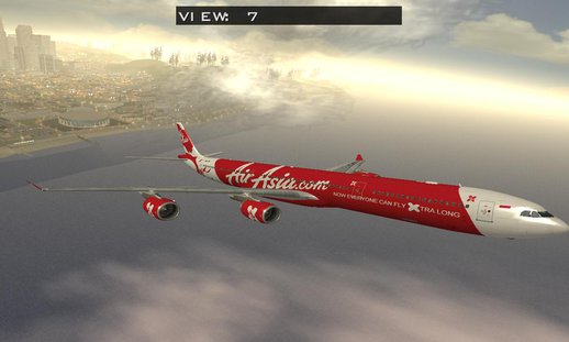 AirAsia X A340 - 600 