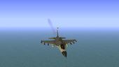 F-16 with Russian Missile