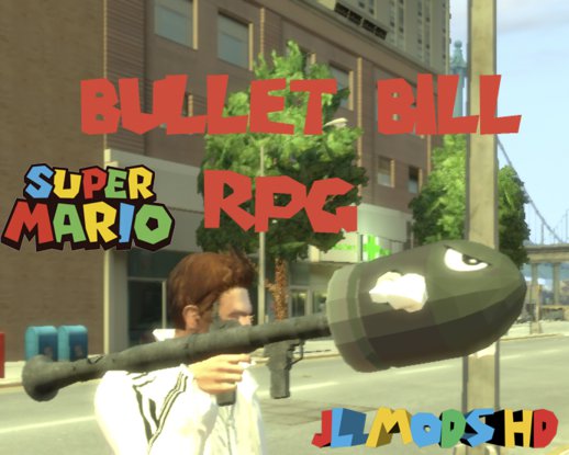 Bullet Bill (replaces RPG Rocket)
