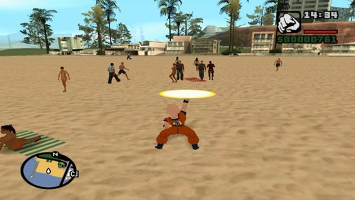 Dragón Ball Z Powers Krillin Mods