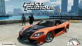 FAST AND FURIOUS Mazda RX 7 Veilside Fortune + Sounds