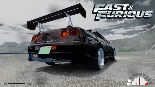 Fast And Furious Nissan Skyline R33 And R34 Pack + Sounds