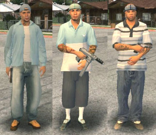 GTA V Aztecas Gang