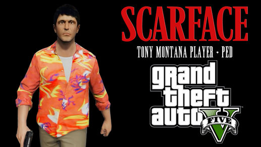 Tony Montana Player + Ped HD (Scarface)