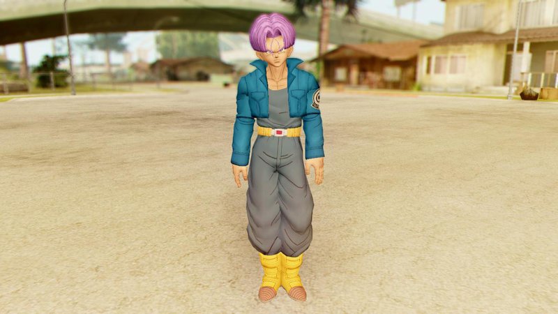 GTA San Andreas Dragon Ball Xenoverse Future Trunks Pack Mod ...