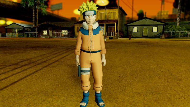 Download Naruto Shippuden Skin Collection for GTA San Andreas