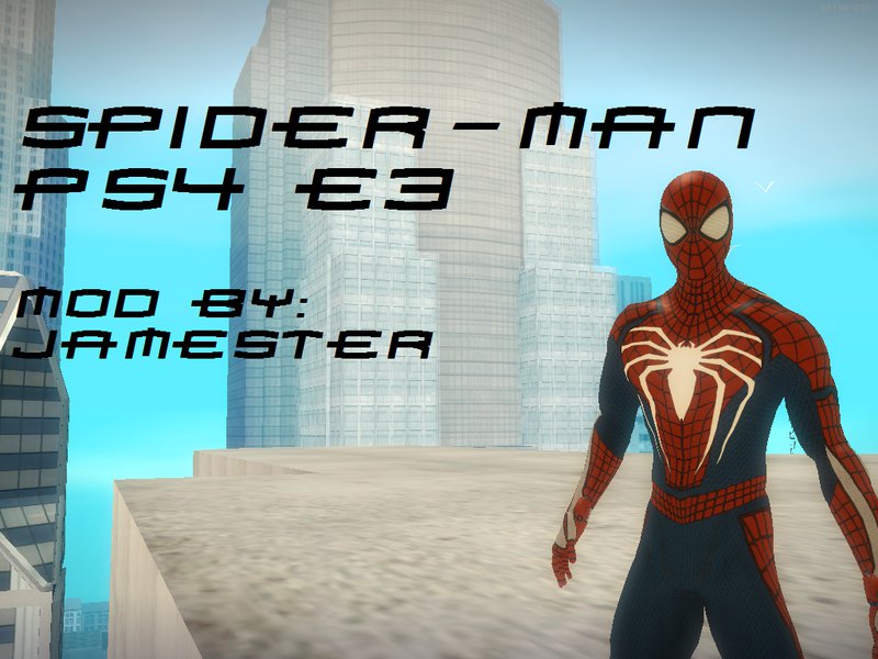 GTA San Andreas Spider-Man PS4 E3 Mod 