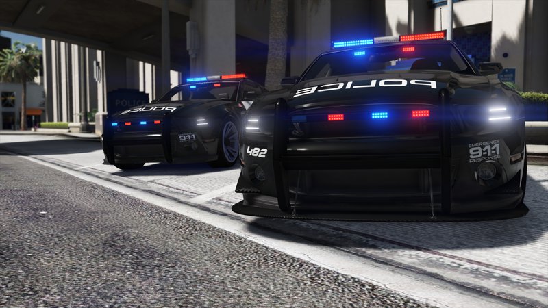 GTA 5 Ford Shelby GT500 | Hot Pursuit Police [Add-On / Replace ...