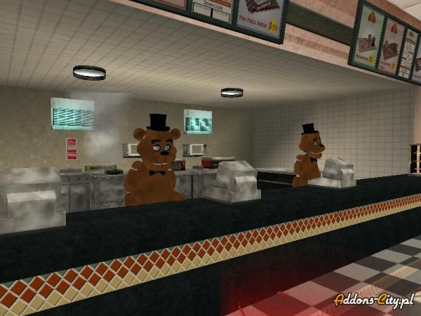 FIVE NIGHTS AT FREDDY'S MOD: FREDDY FAZBEAR - GTA V PC MOD 