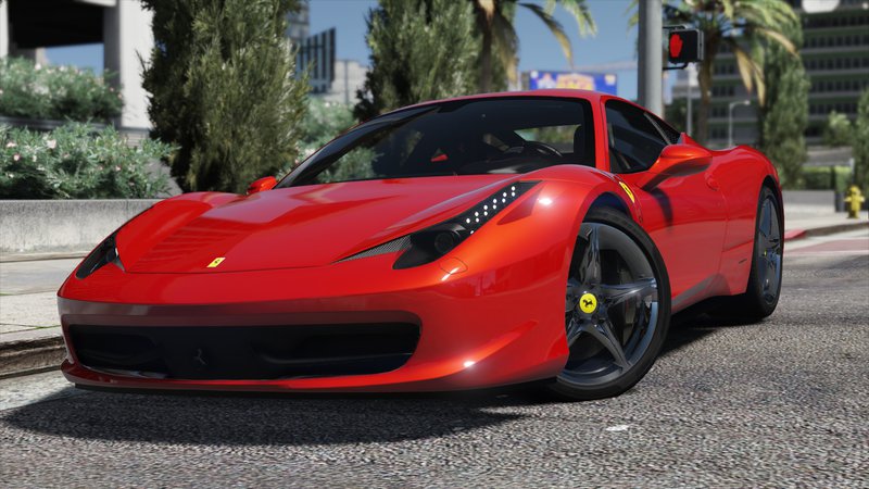 Gta 5 Ferrari 458 Italia Autovista Add On Replace Mod