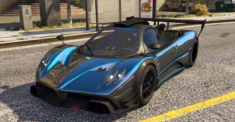 Gta 5 2009 Pagani Zonda Cinque Roadster Customized Mod