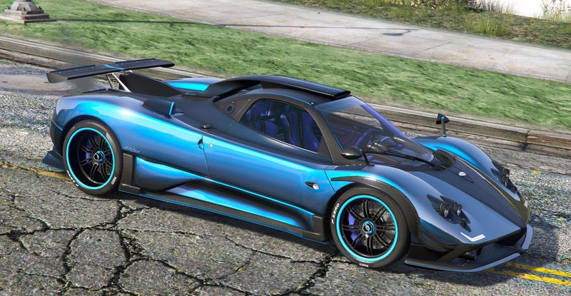 Gta 5 2009 Pagani Zonda Cinque Roadster Customized Mod