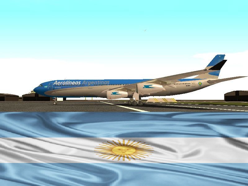 Gta San Andreas Airbus A340 300 Aerolineas Argentinas Mod