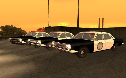 Gaz 24 Police Highway Patrol